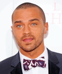 American Actor Jesse Williams Diamond Painting