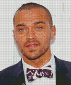 American Actor Jesse Williams Diamond Painting