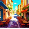 Arles France Travel Poster Diamond Painting