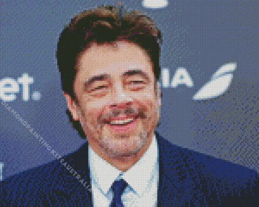 Classy Benicio Del Toro Diamond Painting