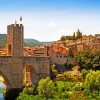 Besalu Girona Town Diamond Painting