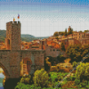 Besalu Girona Town Diamond Painting