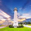 Biloxi Lighthouse Mississippi Diamond Painting