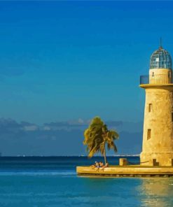 Biscayne Bay Lighthouse Diamond Painting