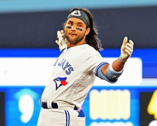 Bo Bichette Player Diamond Painting