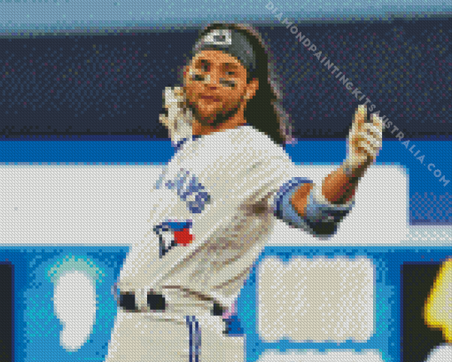 Bo Bichette Player Diamond Painting