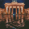 Brandenburg Gate At Night Diamond Painting