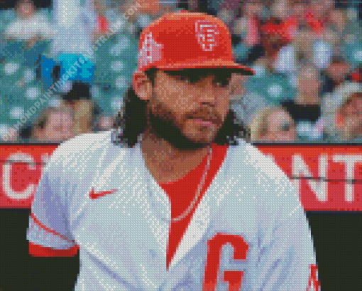 Brandon Crawford Player Diamond Painting