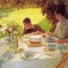 Breakfast In The Garden Diamond Painting