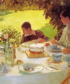 Breakfast In The Garden Diamond Painting