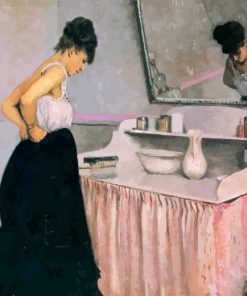 Caillebotte Woman At A Dressing Table Diamond Painting