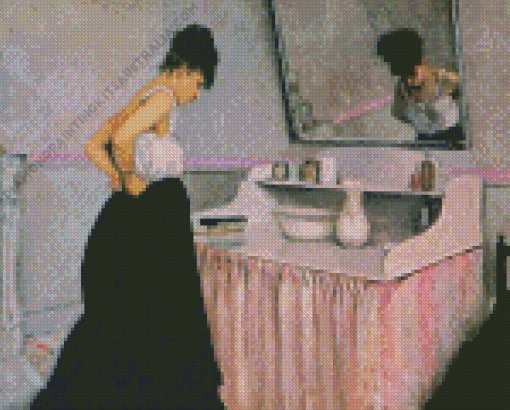 Caillebotte Woman At A Dressing Table Diamond Painting