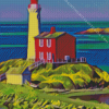 Canadian Lighthouse Diamond Painting