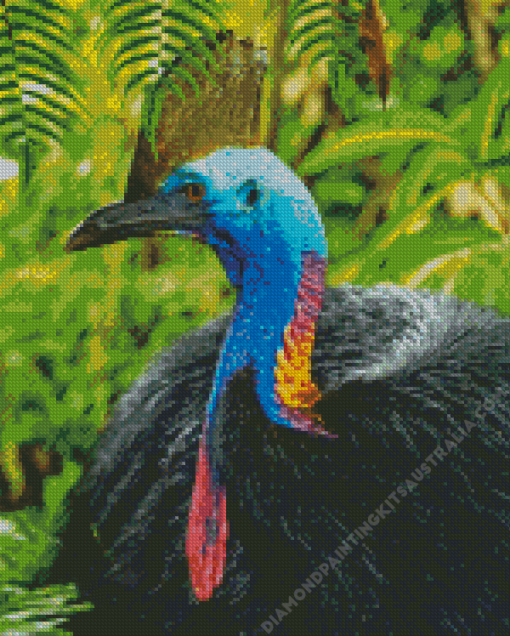 Cassowary Diamond Painting