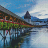 Chapel Bridge Lucerne Diamond Painting