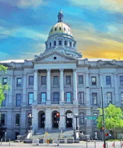 Colorado State Capitol Diamond Painting