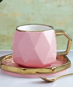 Cup And Saucer Diamond Painting