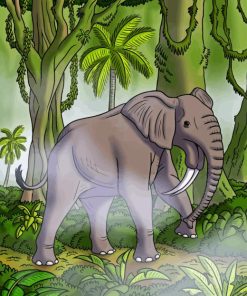 Deinotherium Diamond Painting