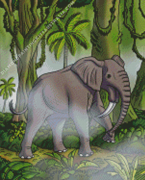 Deinotherium Diamond Painting