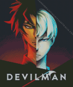 Devilman Crybaby Poster Diamond Painting