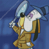 Droopy Cartoon Detective Diamond Painting