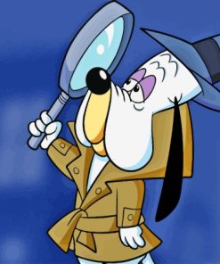 Droopy Cartoon Detective Diamond Painting