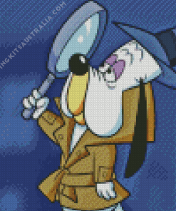 Droopy Cartoon Detective Diamond Painting