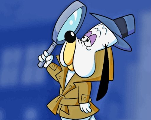 Droopy Cartoon Detective Diamond Painting