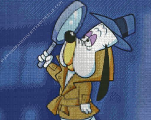 Droopy Cartoon Detective Diamond Painting