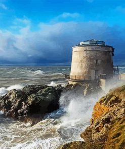 Dublin Martello Tower Diamond Painting