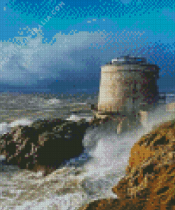 Dublin Martello Tower Diamond Painting