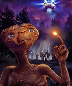 ET The Extra Terrestrial Diamond Painting