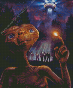 ET The Extra Terrestrial Diamond Painting