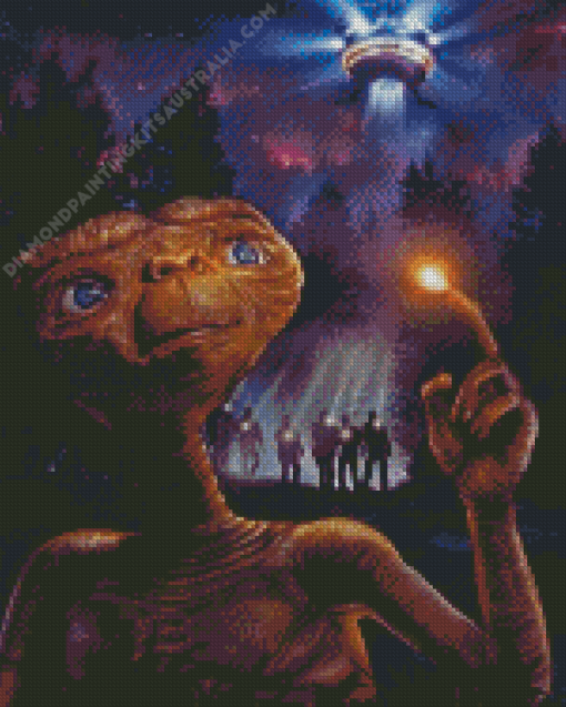 ET The Extra Terrestrial Diamond Painting