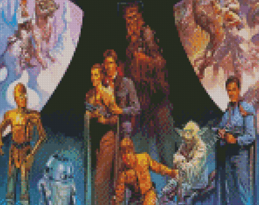 Empire Strikes Back Diamond Painting