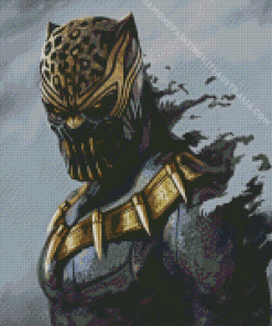 Erik Killmonger Character Diamond Painting