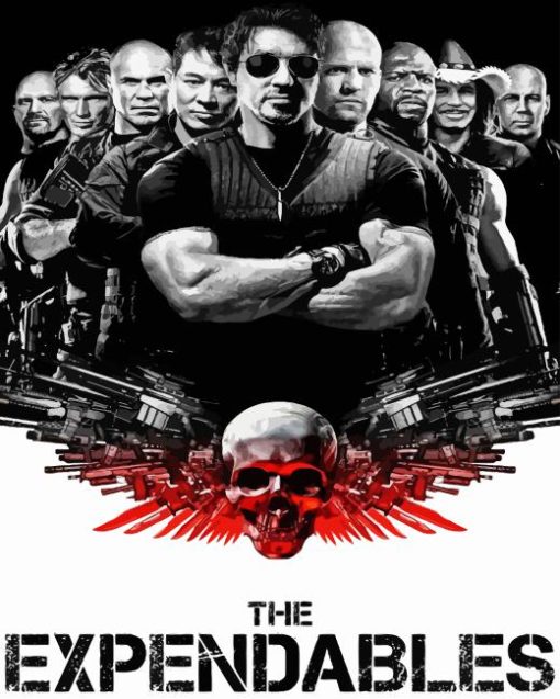 Expendable Movie Poster Diamond Painting