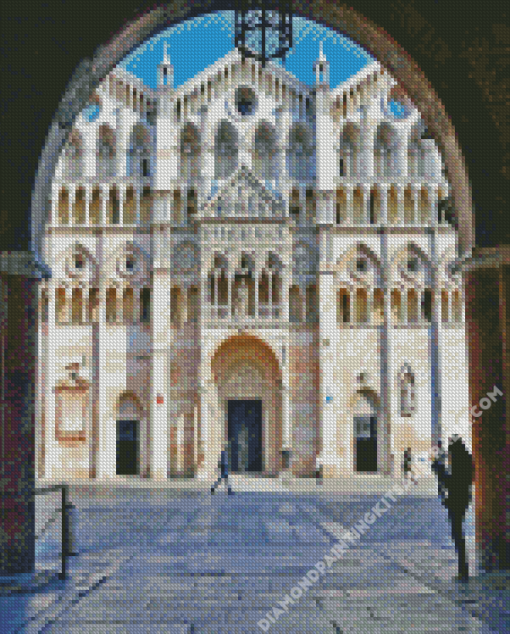 Ferrara Cathedral Diamond Painting