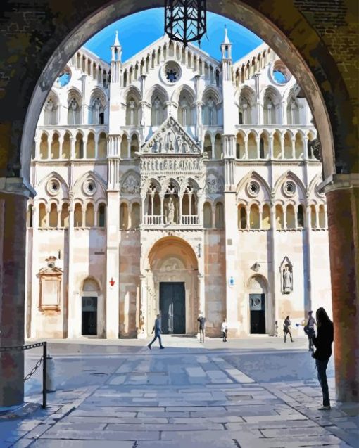 Ferrara Cathedral Diamond Painting