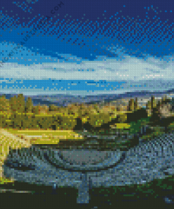 Fiesole Roman Theatre Diamond Painting