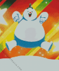 Frosty Snowman Diamond Painting