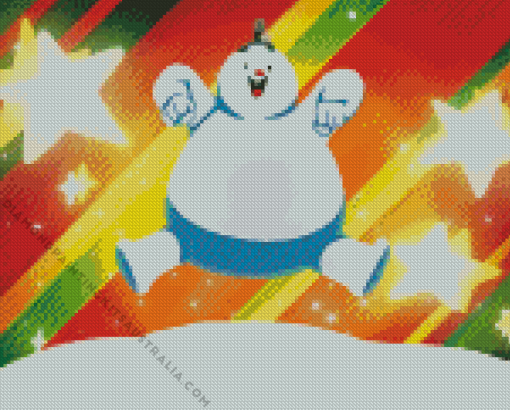 Frosty Snowman Diamond Painting