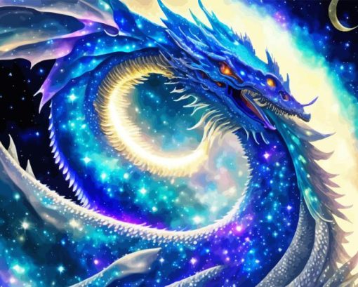 Galaxy Dragon Diamond Painting