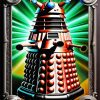 Illustration Dalek Diamond Painting