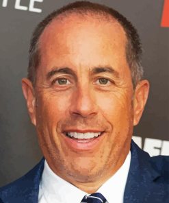 Jerry Seinfeld Smiling Diamond Painting