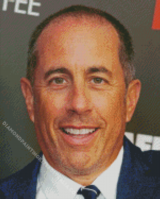 Jerry Seinfeld Smiling Diamond Painting