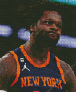 Julius Randle Player Diamond Painting