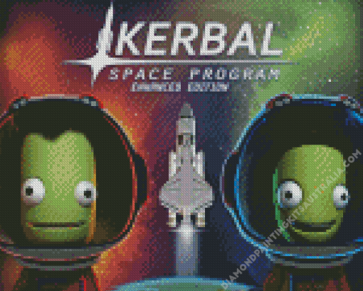 Kerbal Space Diamond Painting