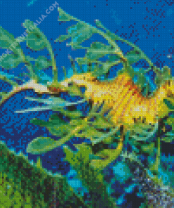 Leafy Seadragon Diamond Painting