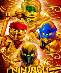 Lego Ninjago Diamond Painting